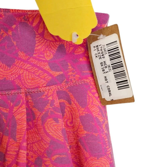 Title Nine Womens Breeze Skirt Size Small Coral Floral Mini - Picture 6 of 8